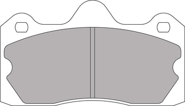 Image of Ferodo FRP3115H DS2500 AP Racing CP6628 Caliper Brake Pads